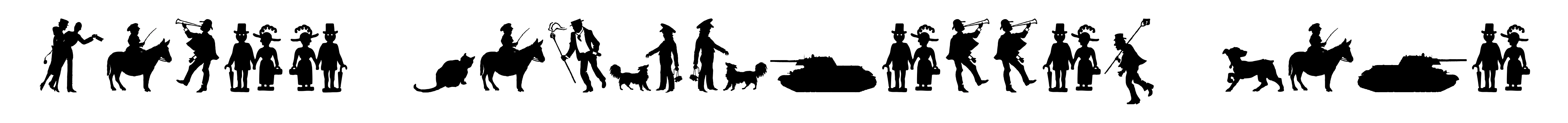 Mixed Silhouettes Five