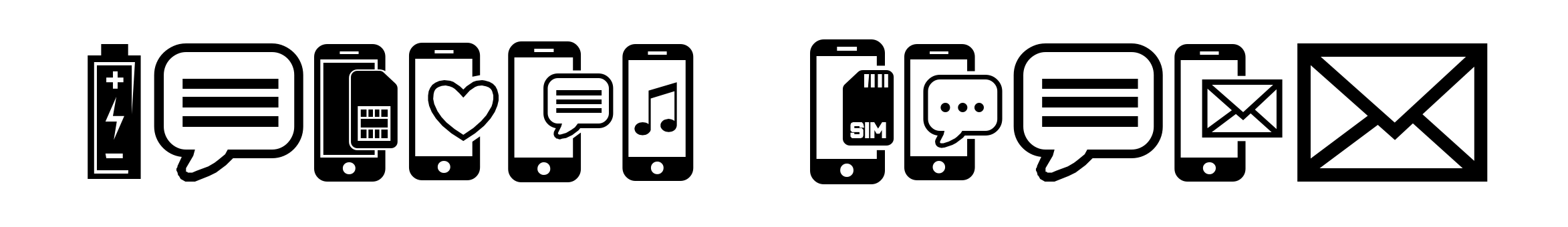 Mobile Icons