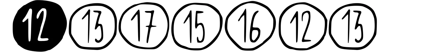 Scribynumbers