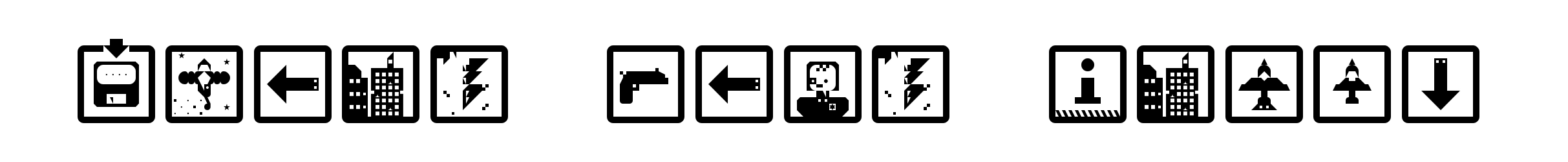 Space Game Icons