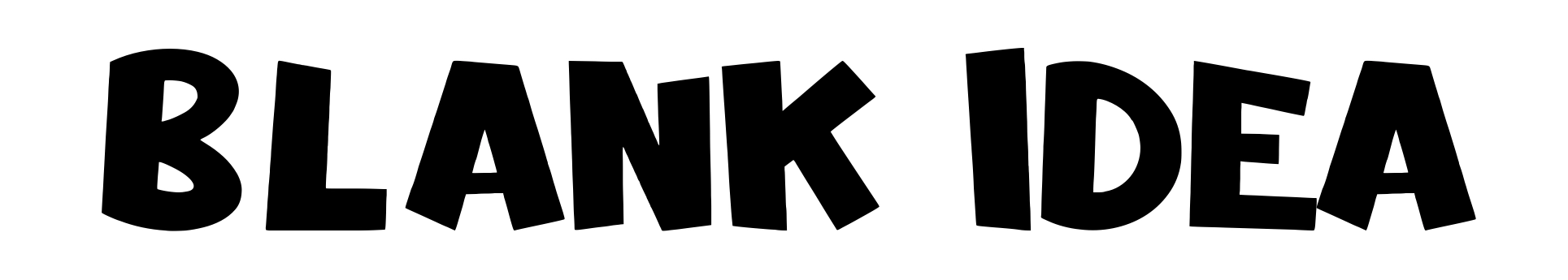 Blank Idea