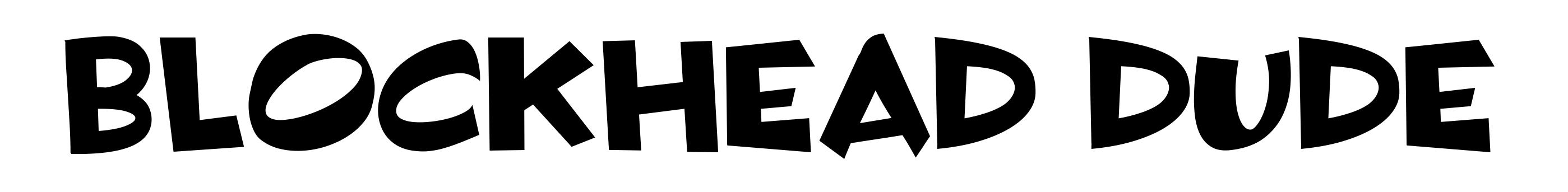 Blockhead Dude