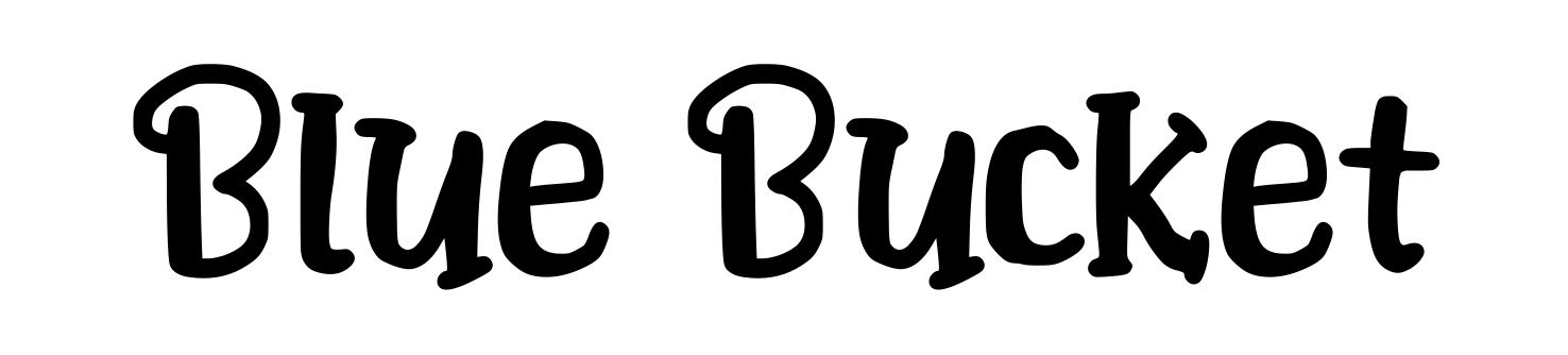 Blue Bucket