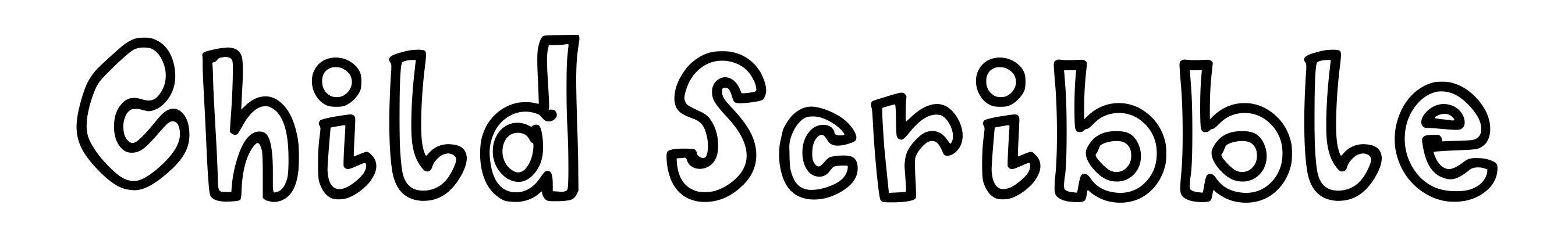 Child Scribble