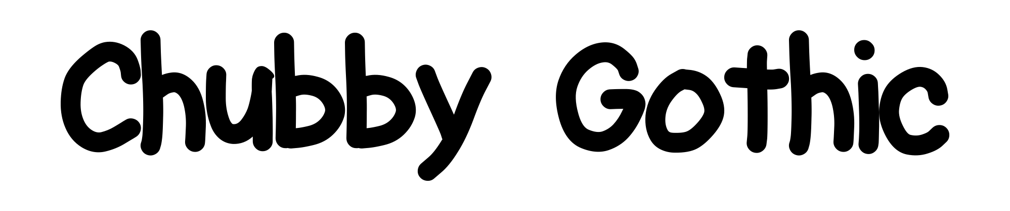 Chubby Gothic