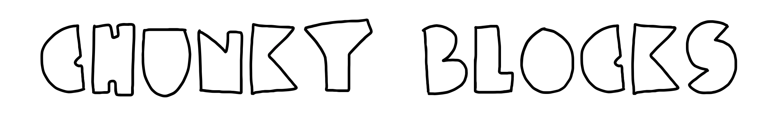 Chunky Blocks