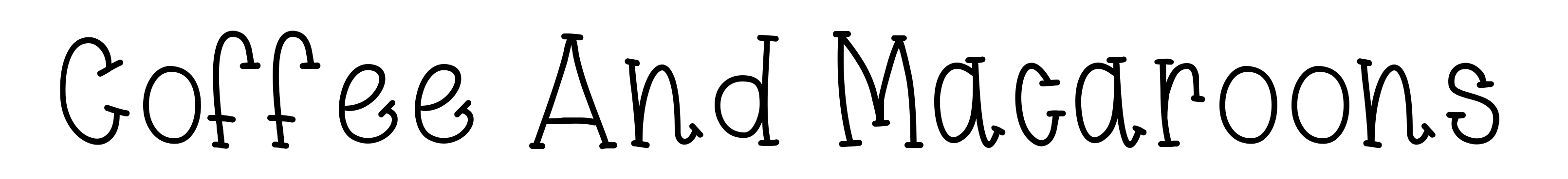 Coffee And Macaroons