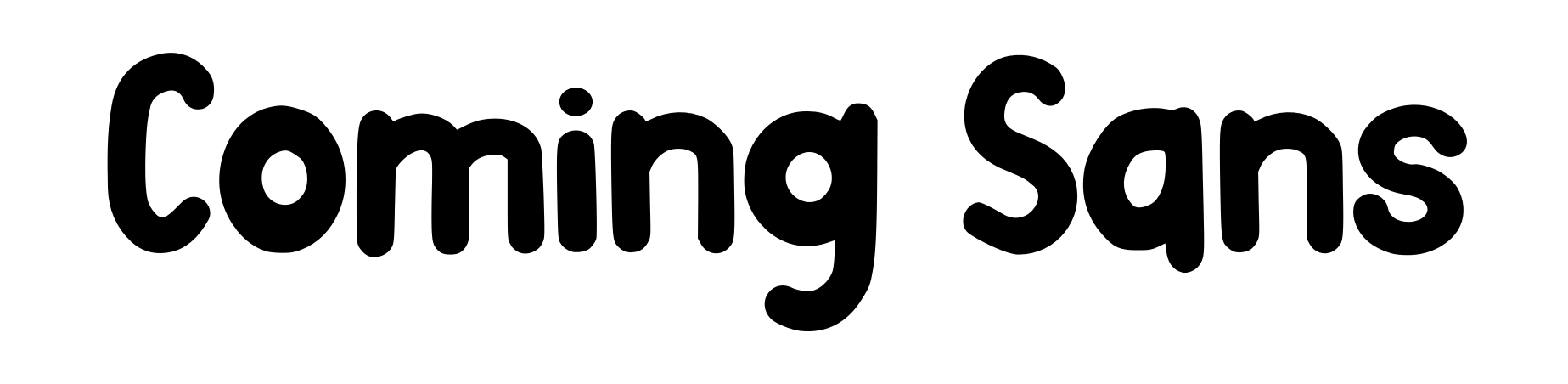 Coming Sans