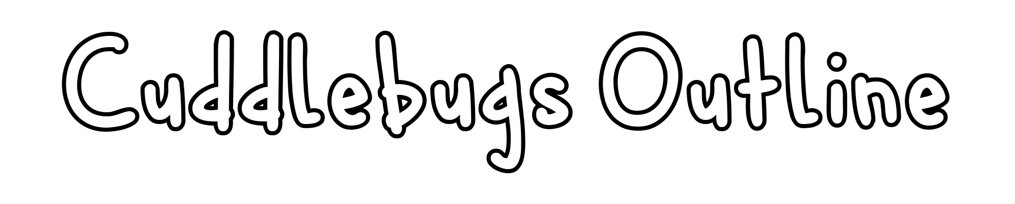 Cuddlebugs Outline