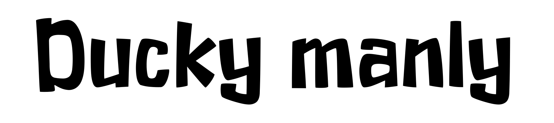 Ducky manly