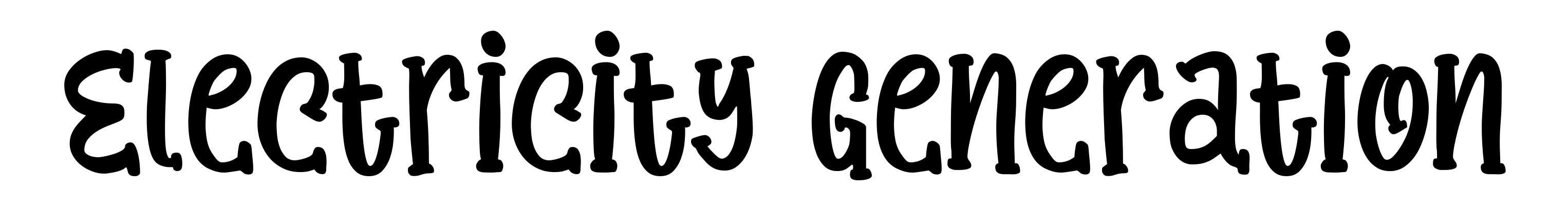 Electricity Generation