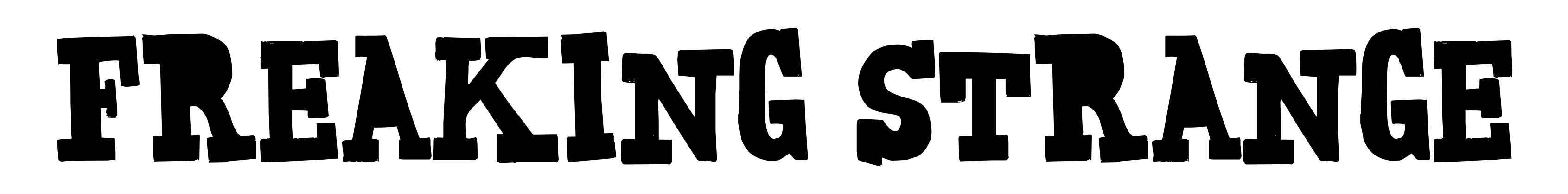 Freaking Strange