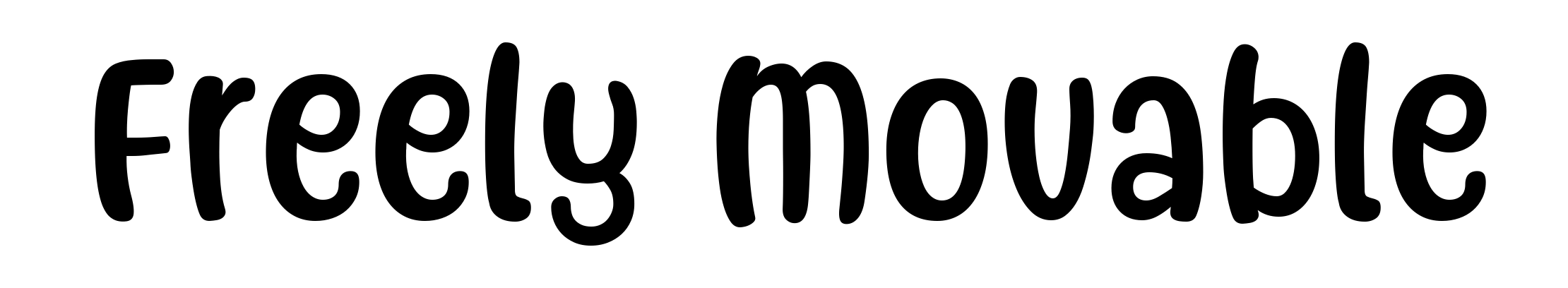 Freely Movable