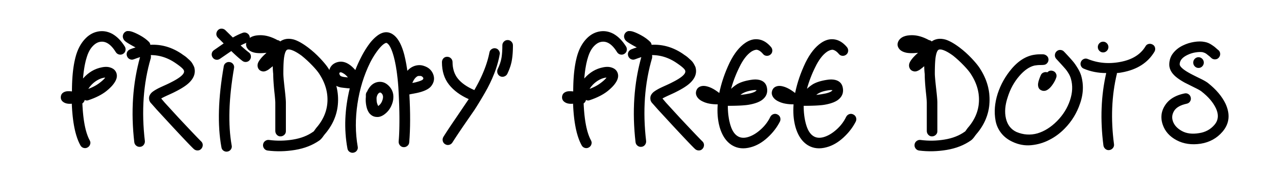 Friday free dots