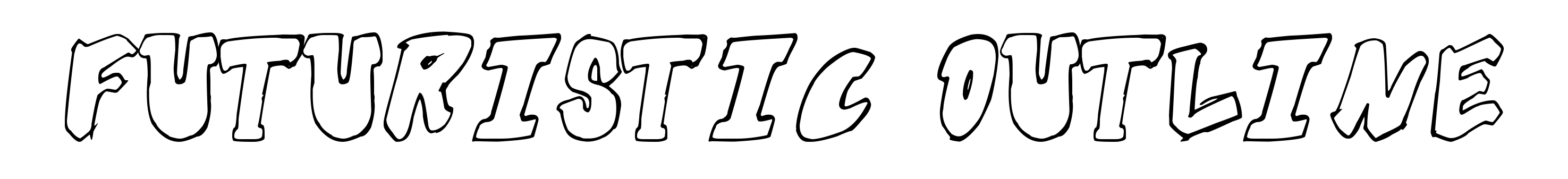 Futuristic Outline