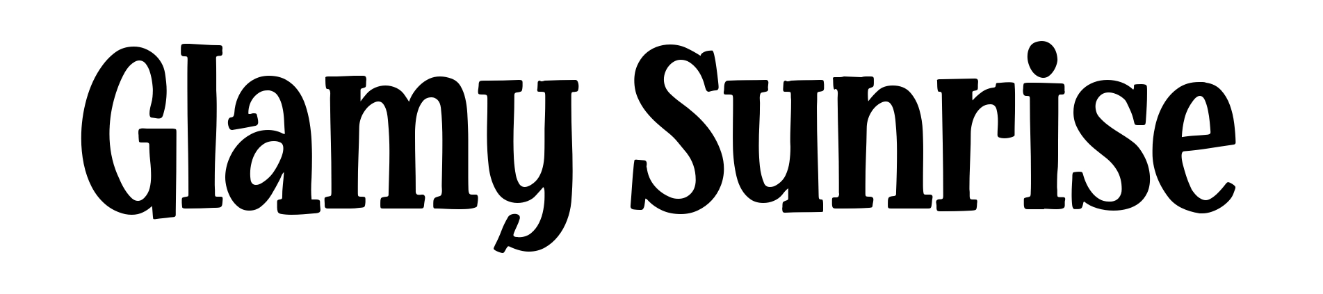 Glamy Sunrise