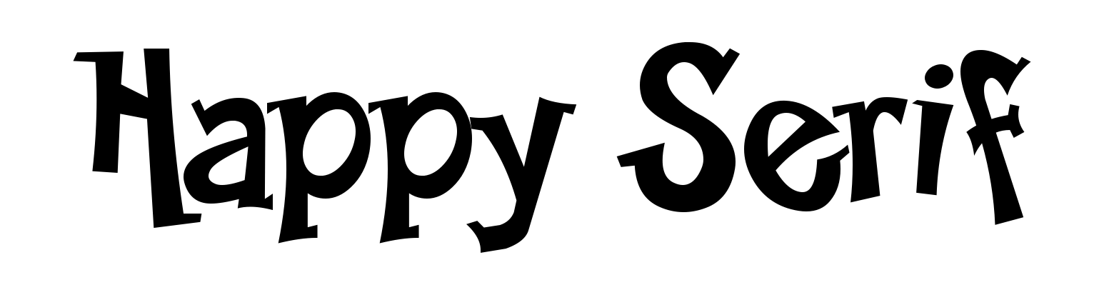 Happy Serif