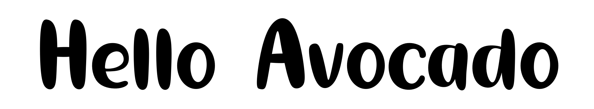 Hello Avocado