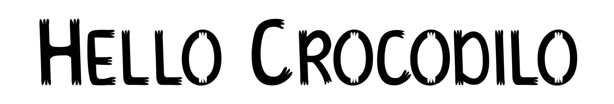 Hello Crocodilo