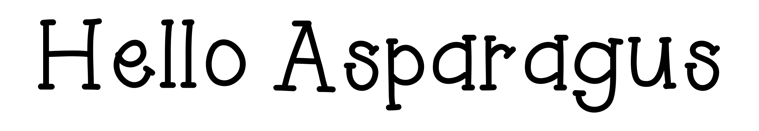 Hello Asparagus