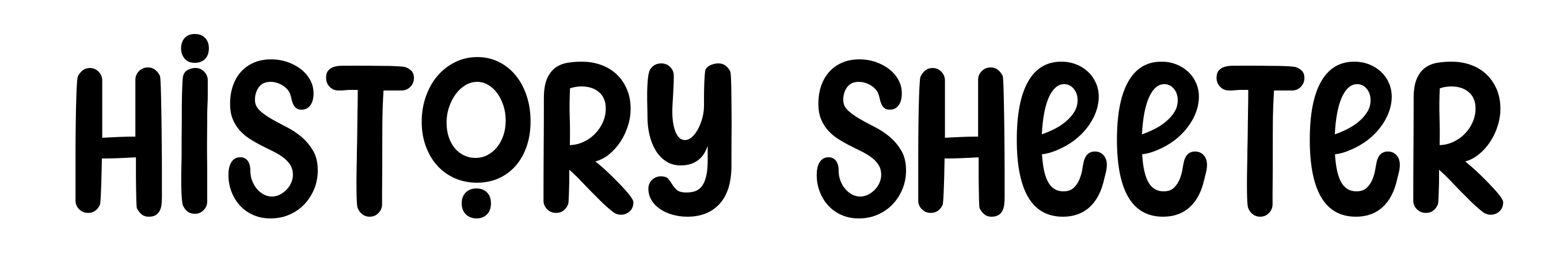 History Sheeter