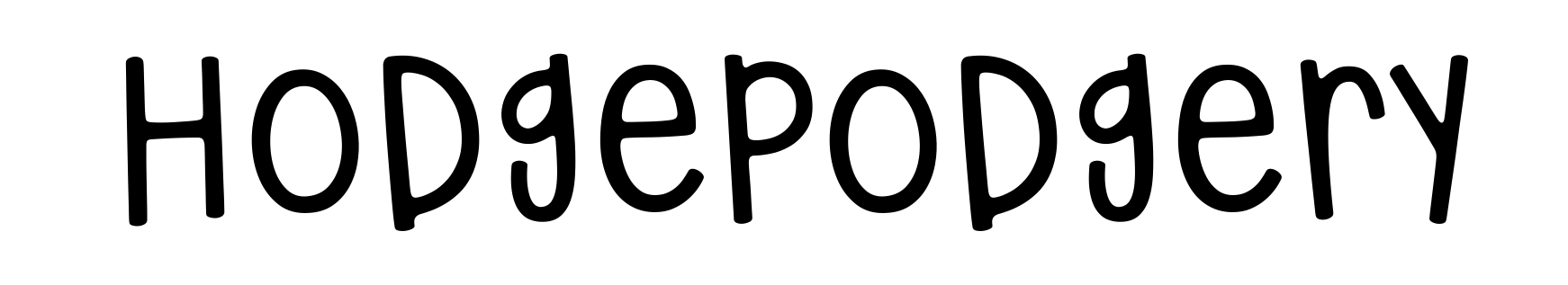 Hodgepodgery