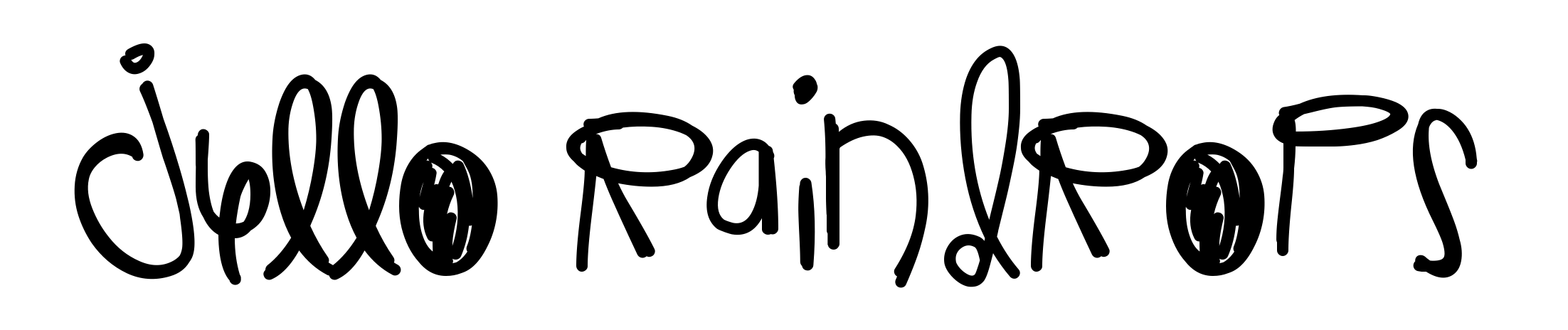 Jello Raindrops