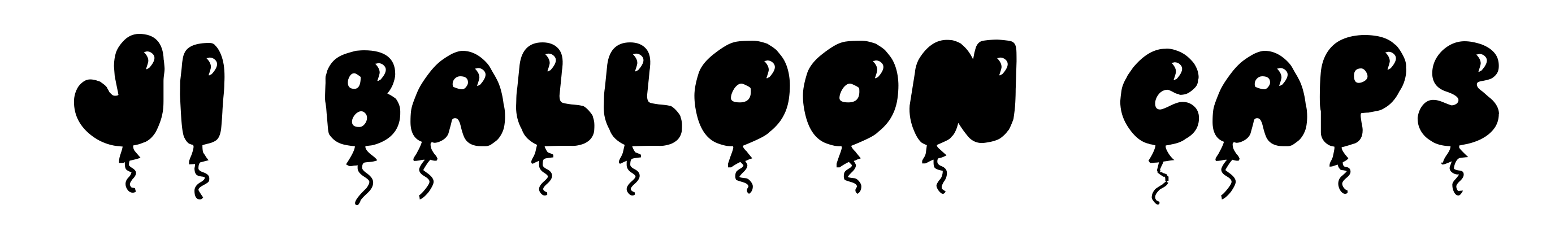 JI Balloon Caps