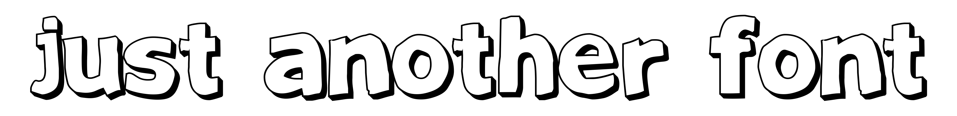 Just Another Font