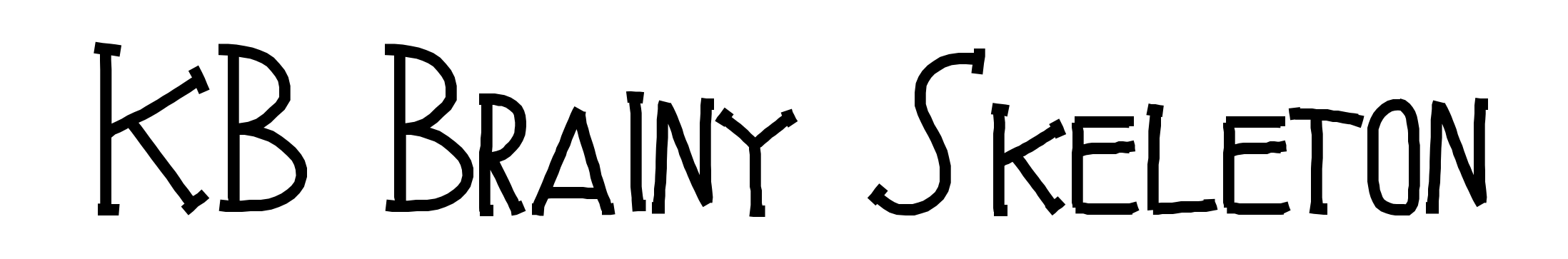 KB Brainy Skeleton