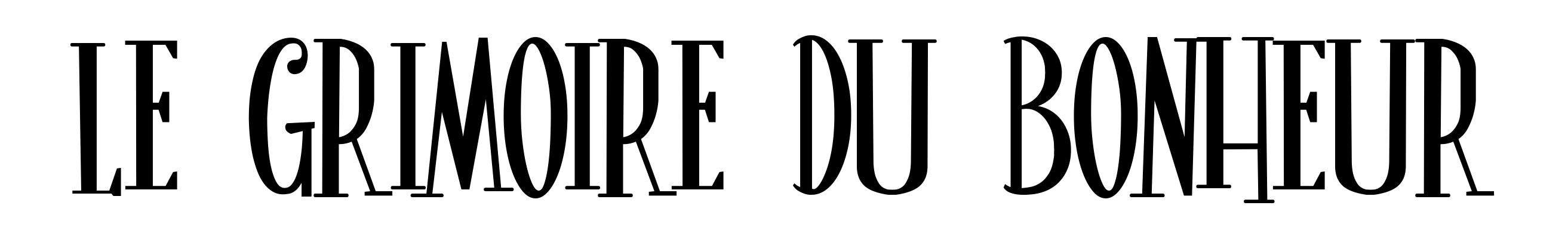Le Grimoire du Bonheur
