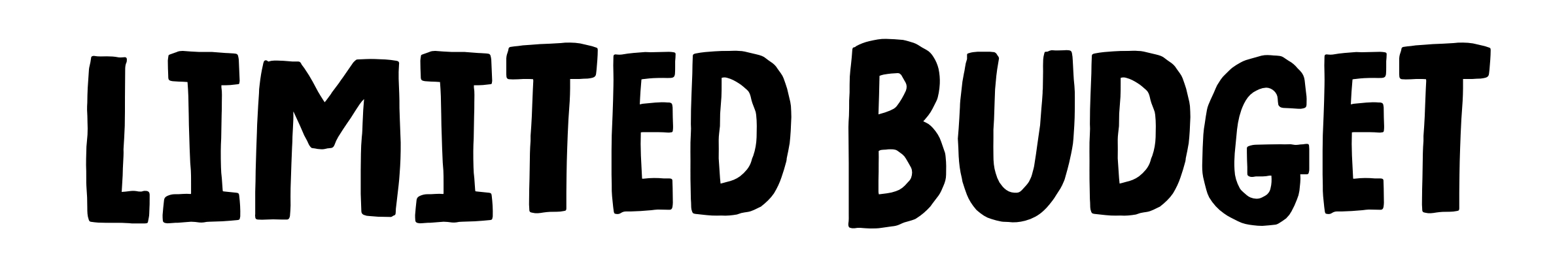 Limited Budget