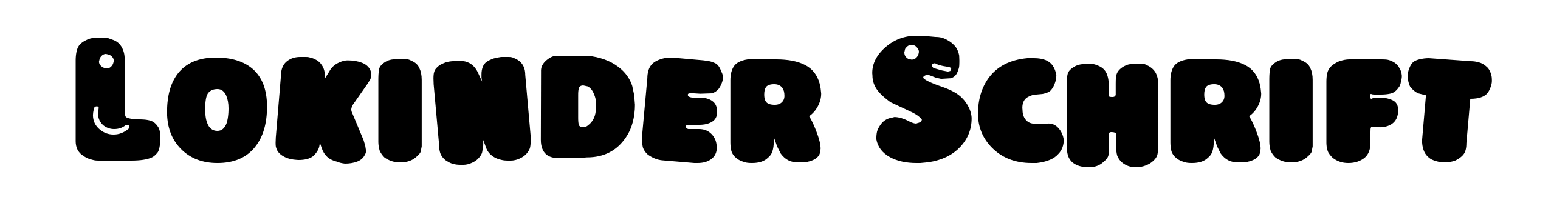 Lokinder Schrift