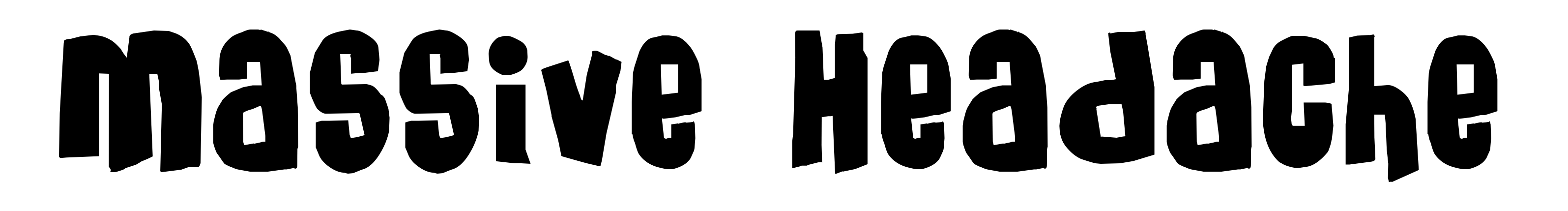Massive Headache
