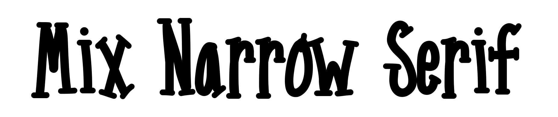 Mix Narrow Serif