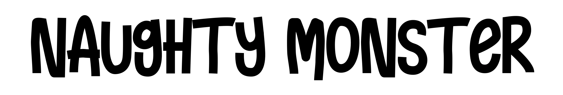 Naughty Monster