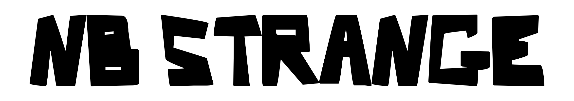 Nb Strange