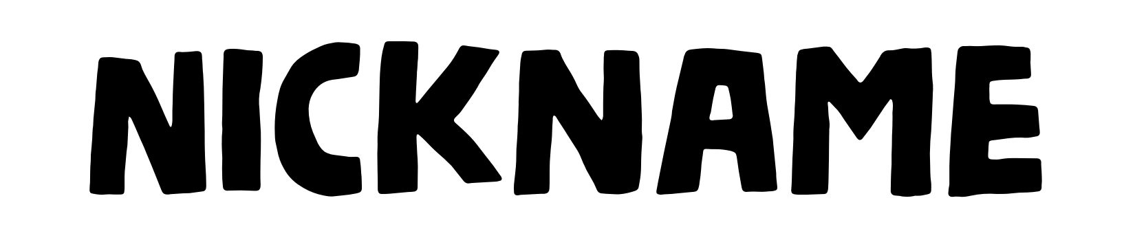 Nickname