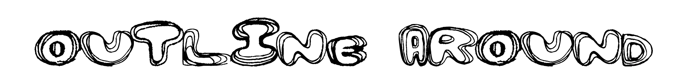 Outline Around