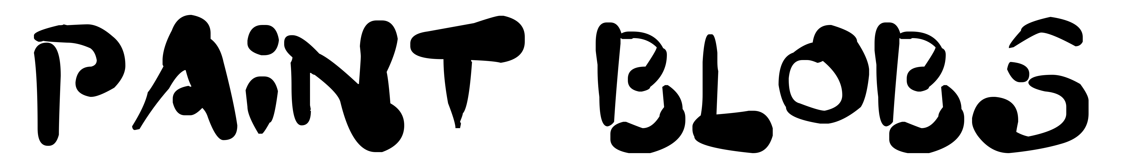 Paint Blobs
