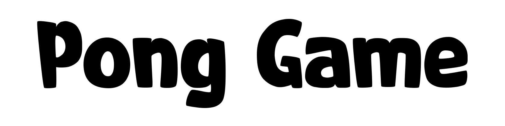 Pong Game