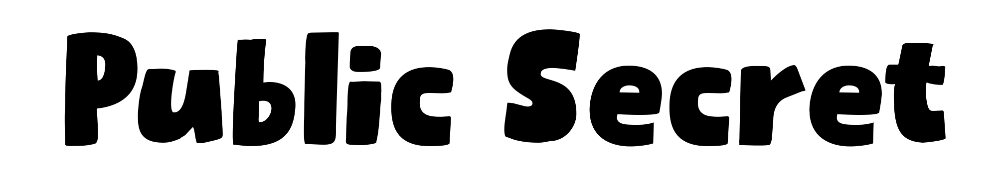 Public Secret