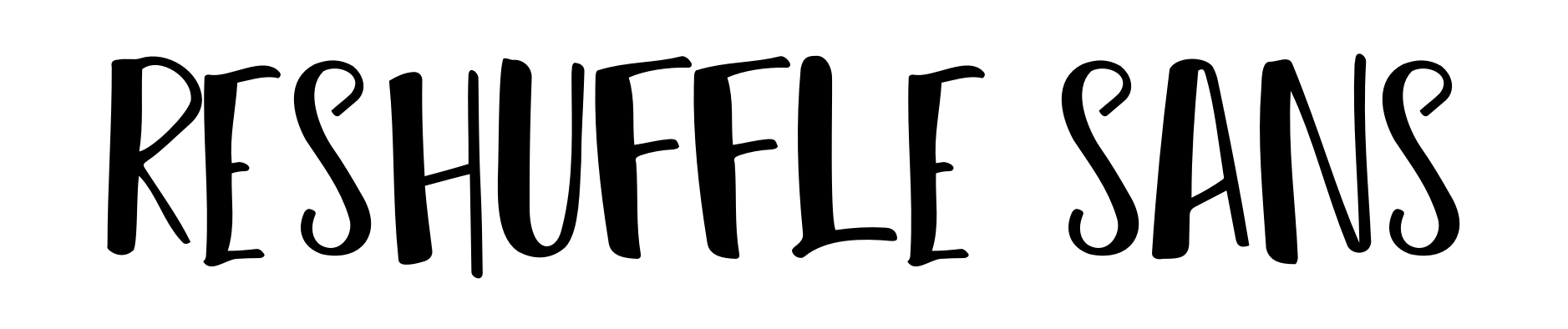 Reshuffle Sans