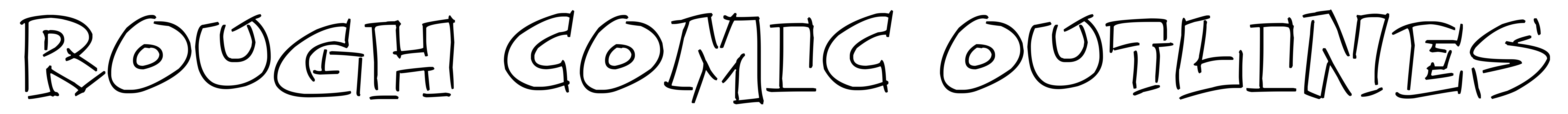 Rough Comic Outlines