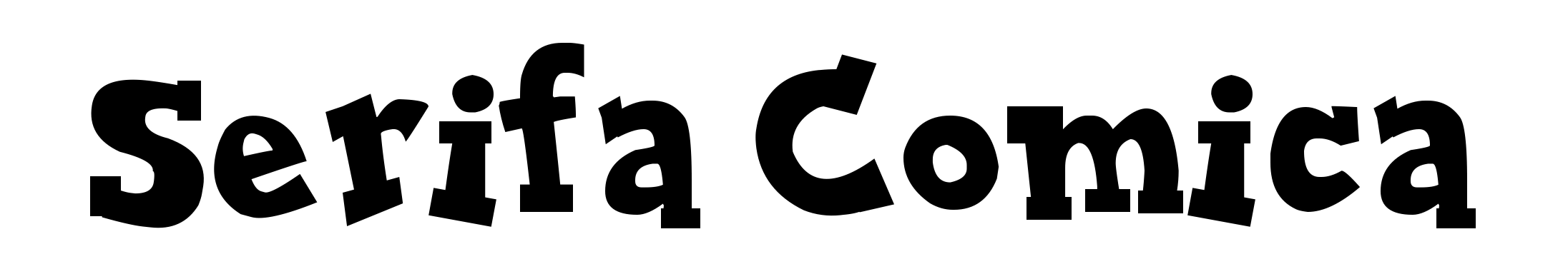 Serifa Comica