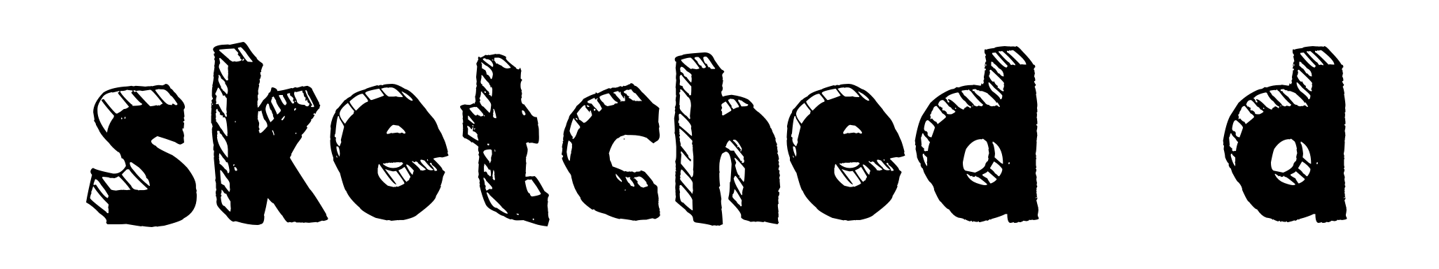 Sketched 3d