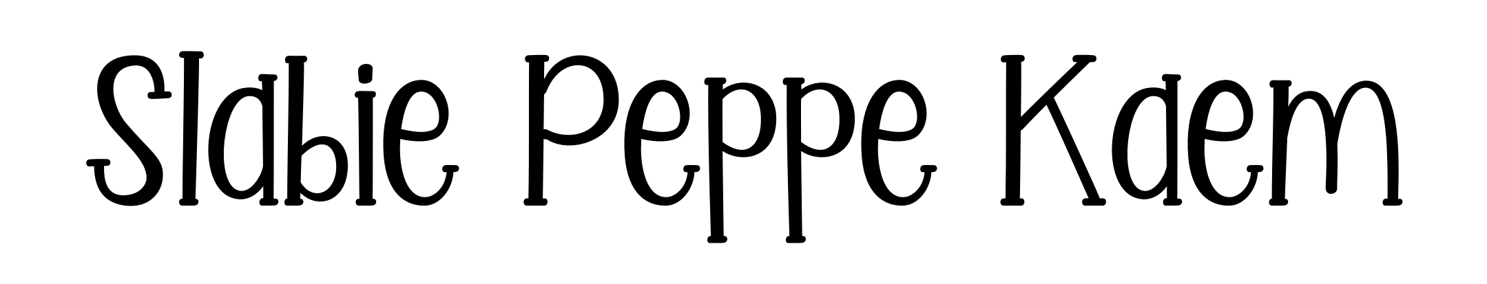 Slabie Peppe Kaem