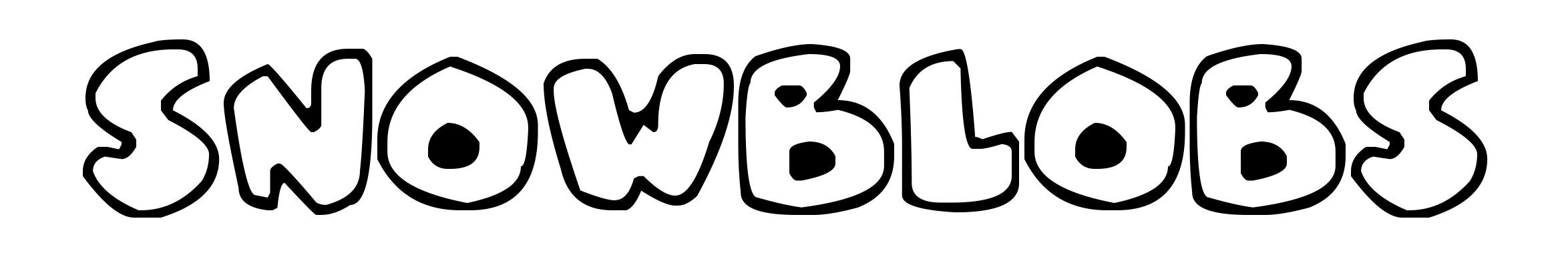 Snowblobs