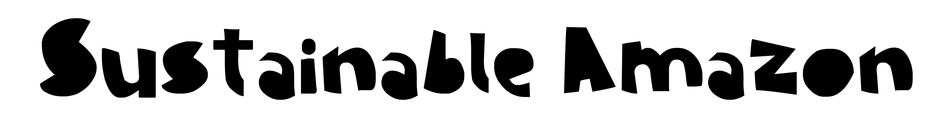 Sustainable Amazon