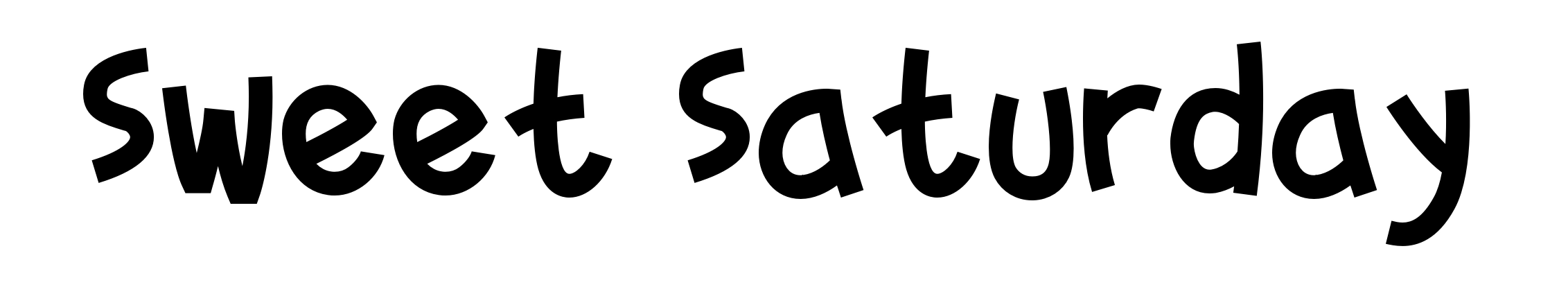 Sweet Saturday